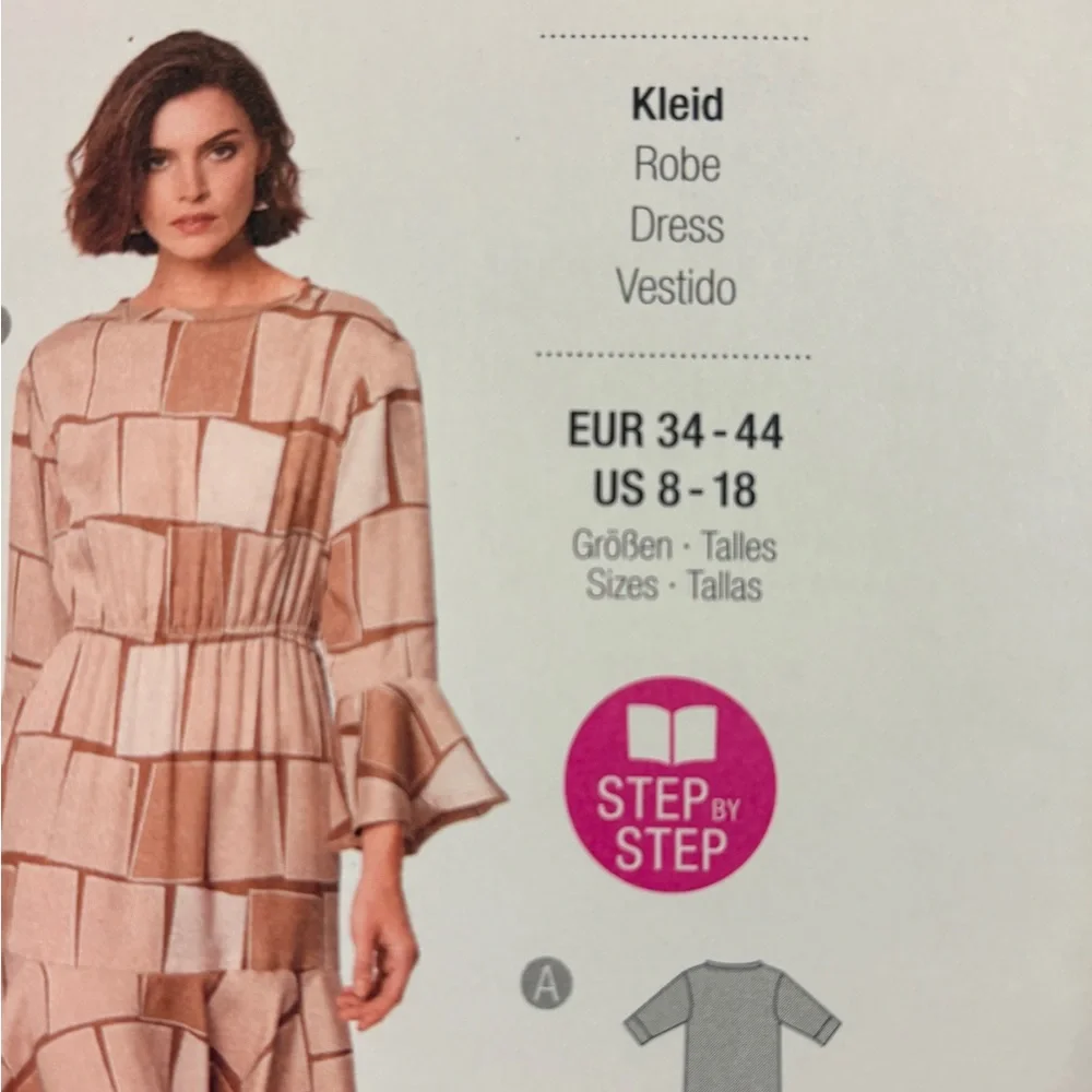 BN UNCUT BURDA 6060 SEWING PATTERN